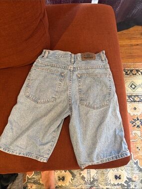 Wrangler Light Blue Denim Shorts with Back Pockets